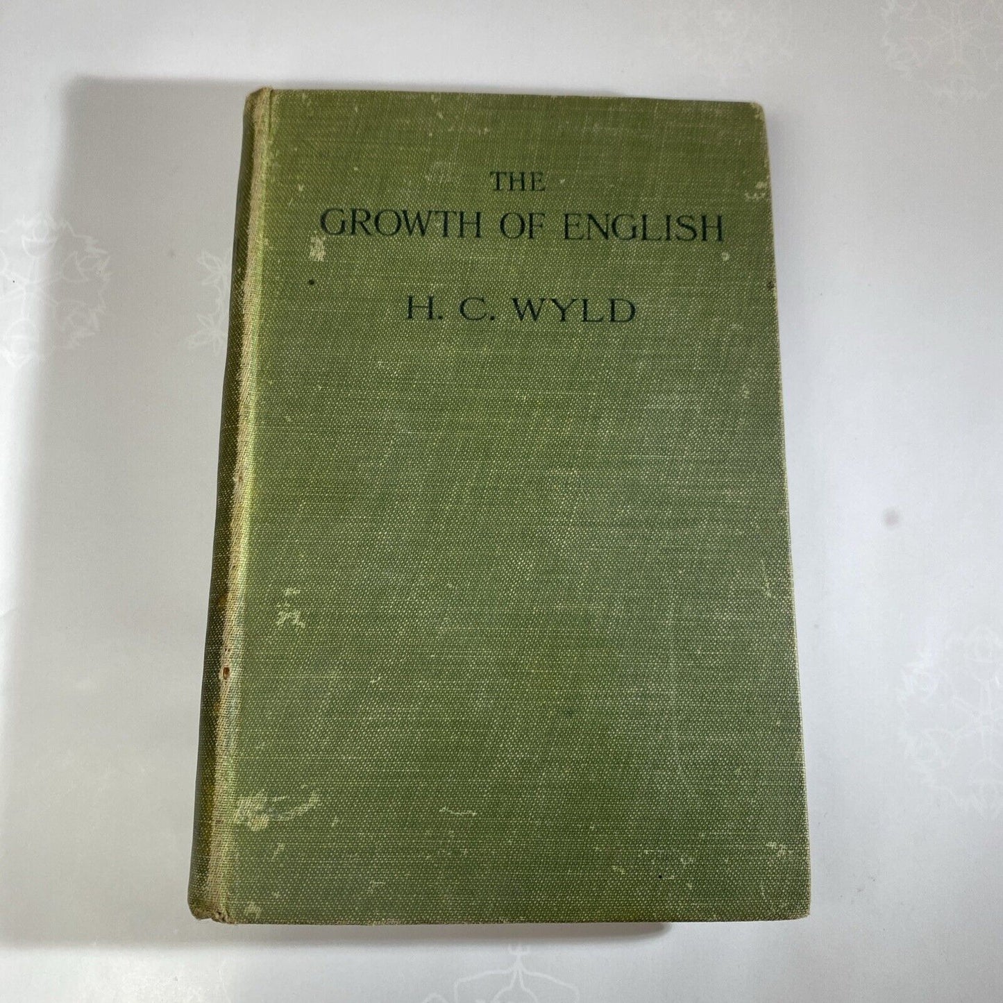 The Growth Of English H C Wyld Rare Antique History Of Language Book 1907