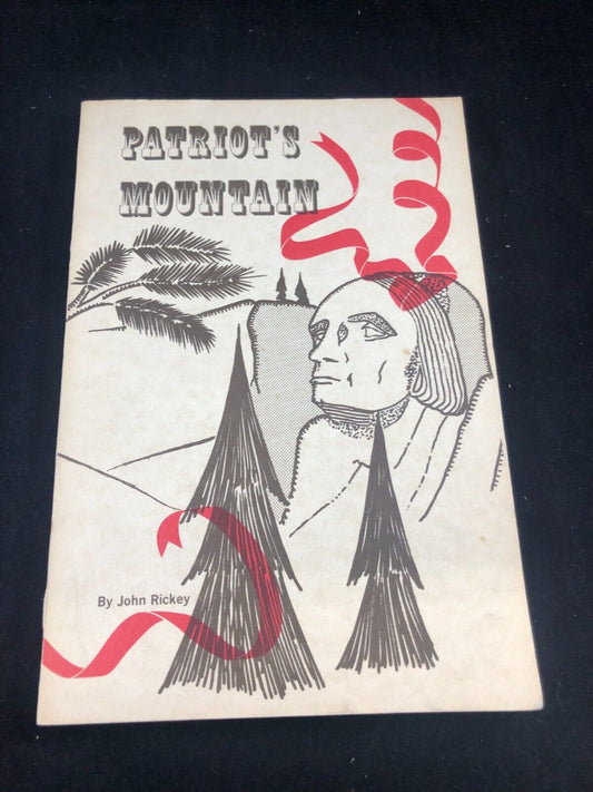 Patriot's Mountain by John Rickey, 1973 Paperback Historical Satire