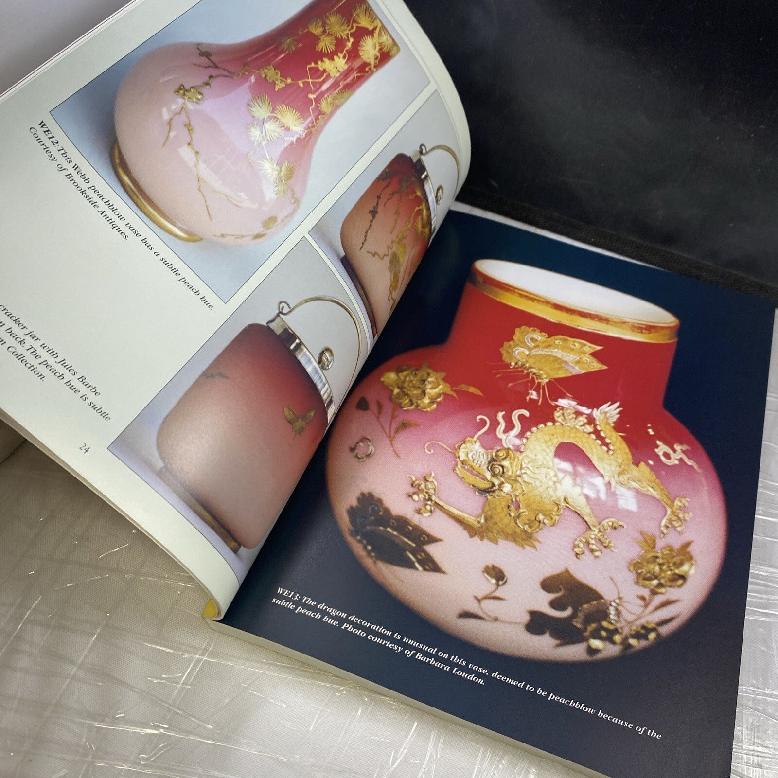 Peachblow Glass Collector's Identification Vintage Antique Art Glass Collecting