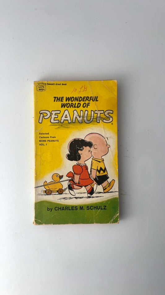 The Wonderful World of Peanuts by Charles M. Schulz 1967 Illustrated