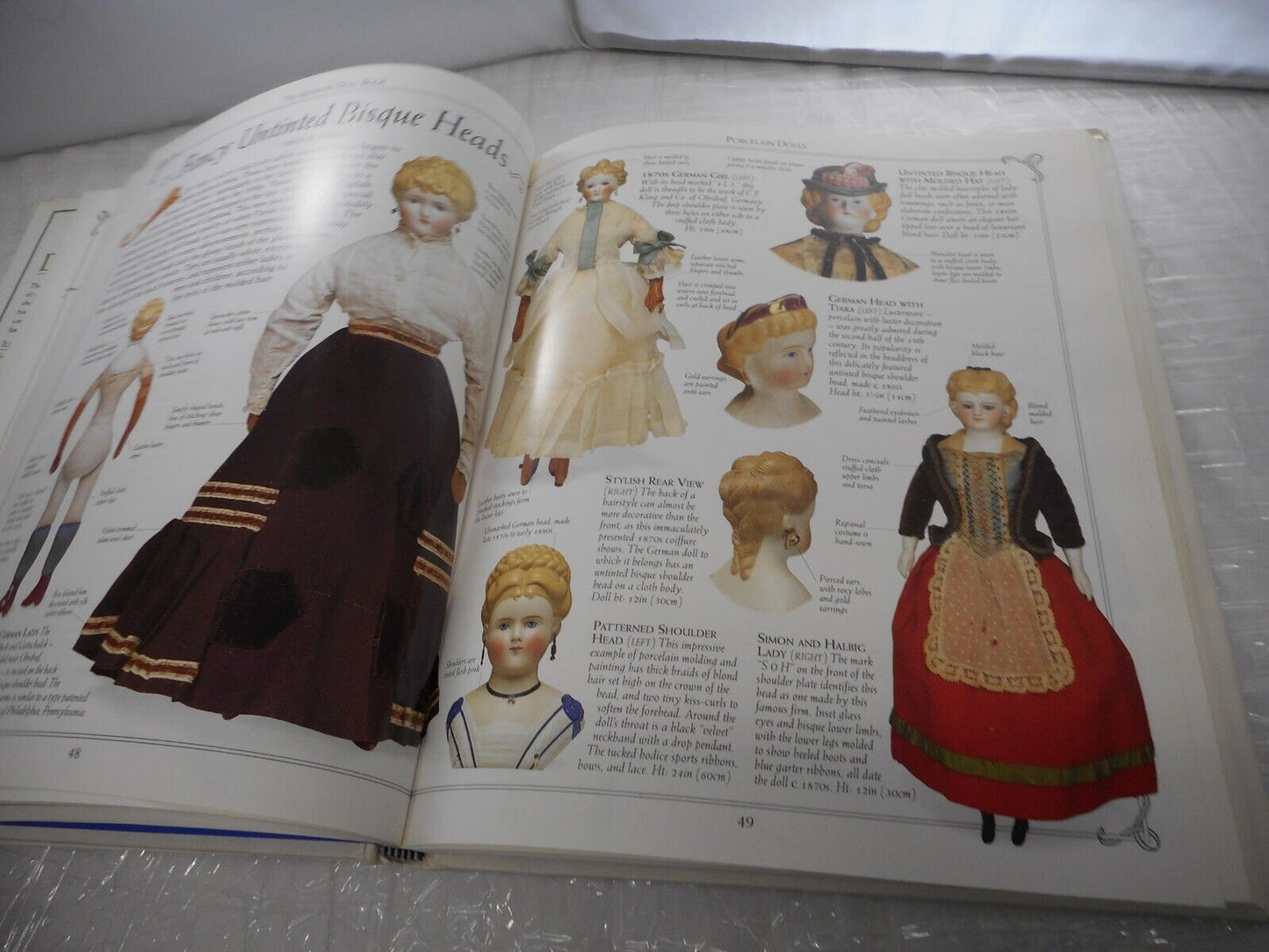 The Ultimate Doll Book by Caroline Goodfellow 1993 Hardcover History 1st PRINT