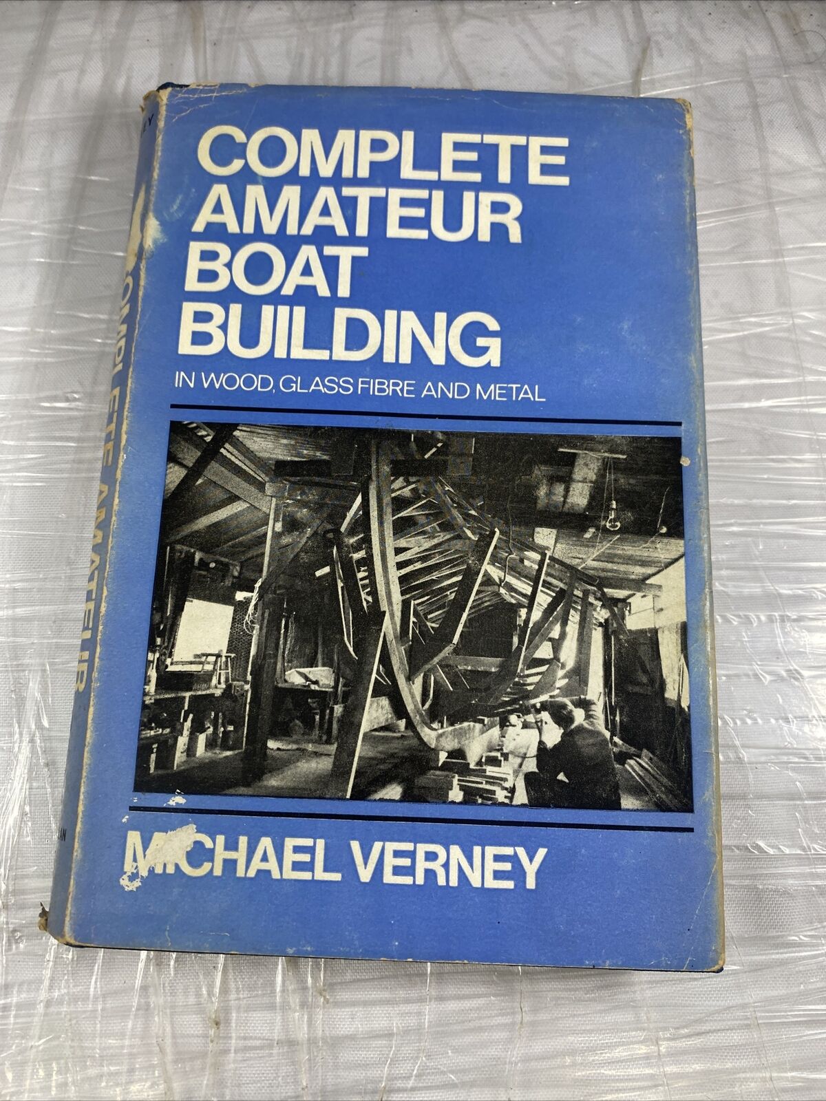 Complete Amateur Boat Building by Michael Verney HCDJ Vintage 60s Woodworking