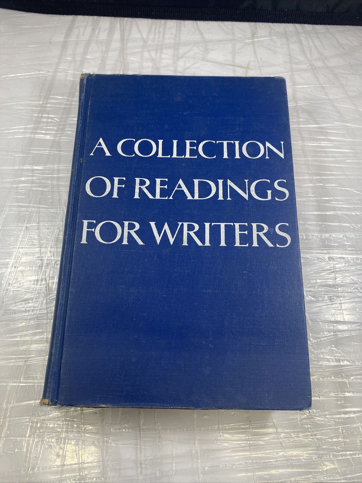 A Collection Of Readings For Writers Hard Cover Book Vintage 50s Textbook