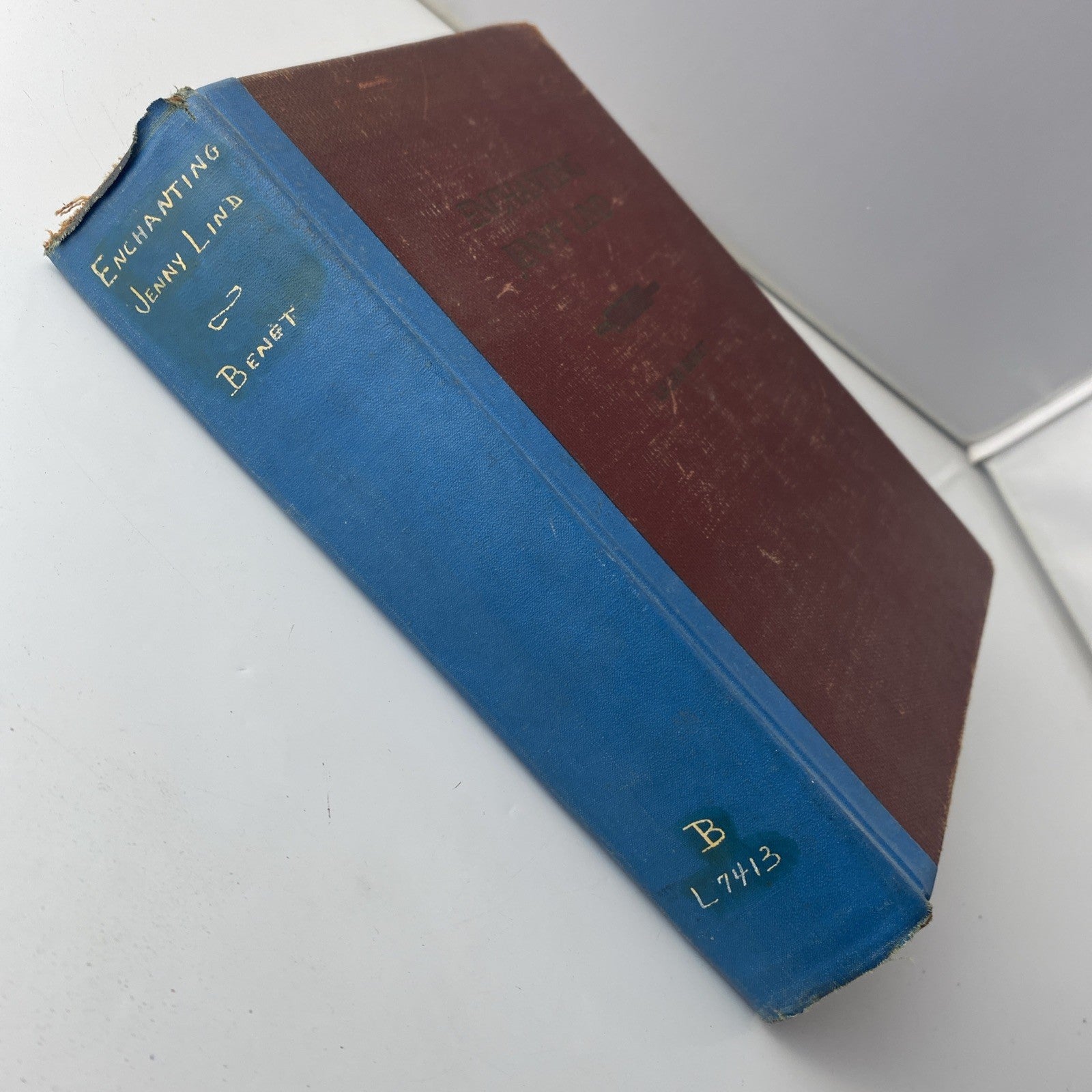 Enchanting Jenny Lind, Laura Benet Dodd, Mead & Co 1939 hardcover jk116
