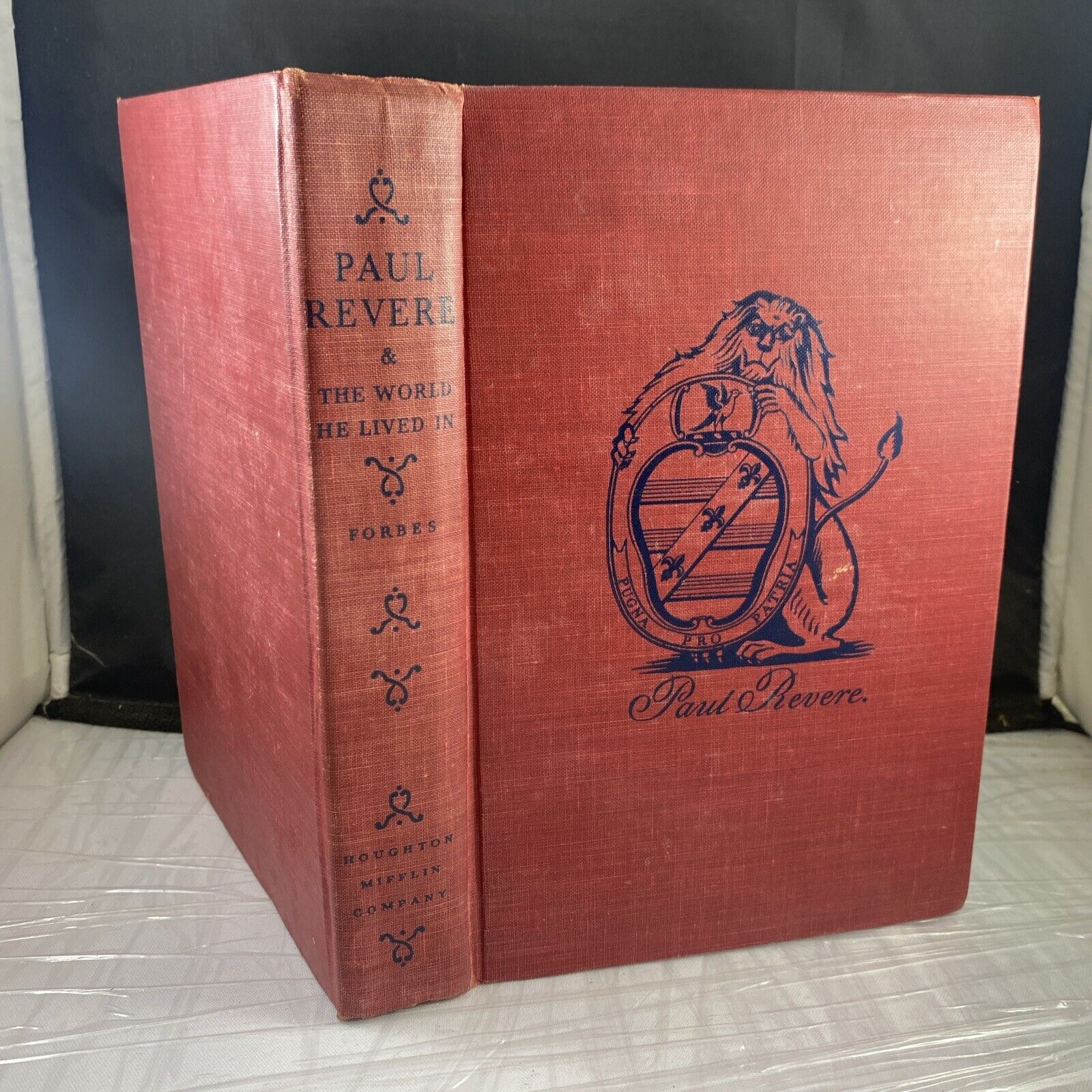 Paul Revere and the World He Lived In Ester Forbes 1st/First Edition (Z109)