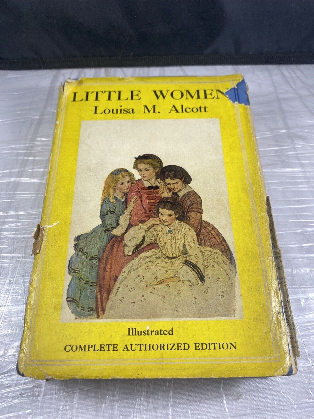 "LITTLE WOMEN" BY LOUISA M. ALCOTT - Vintage 1911 Edition AL Burt Publ Dust J