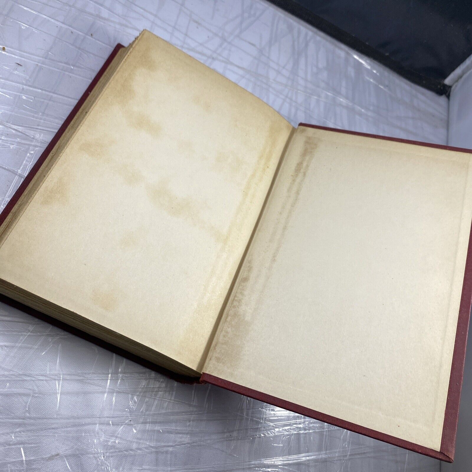 In The Days of Poor Richard Irving Bacheller Copyright 1920s Red Cover Unmarked
