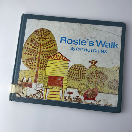 Rosie's Walk - Hardcover By Hutchins, Pat - GOOD Ex Library Kids Book Rebound