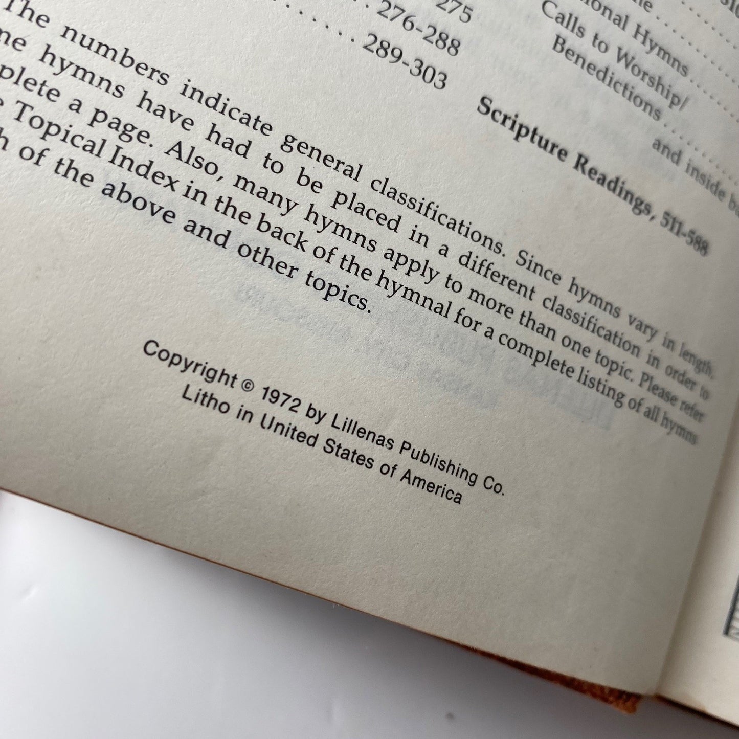 Worship in Song Nazarene Hymnal 1972 Lillenas Publishing Hymn Book