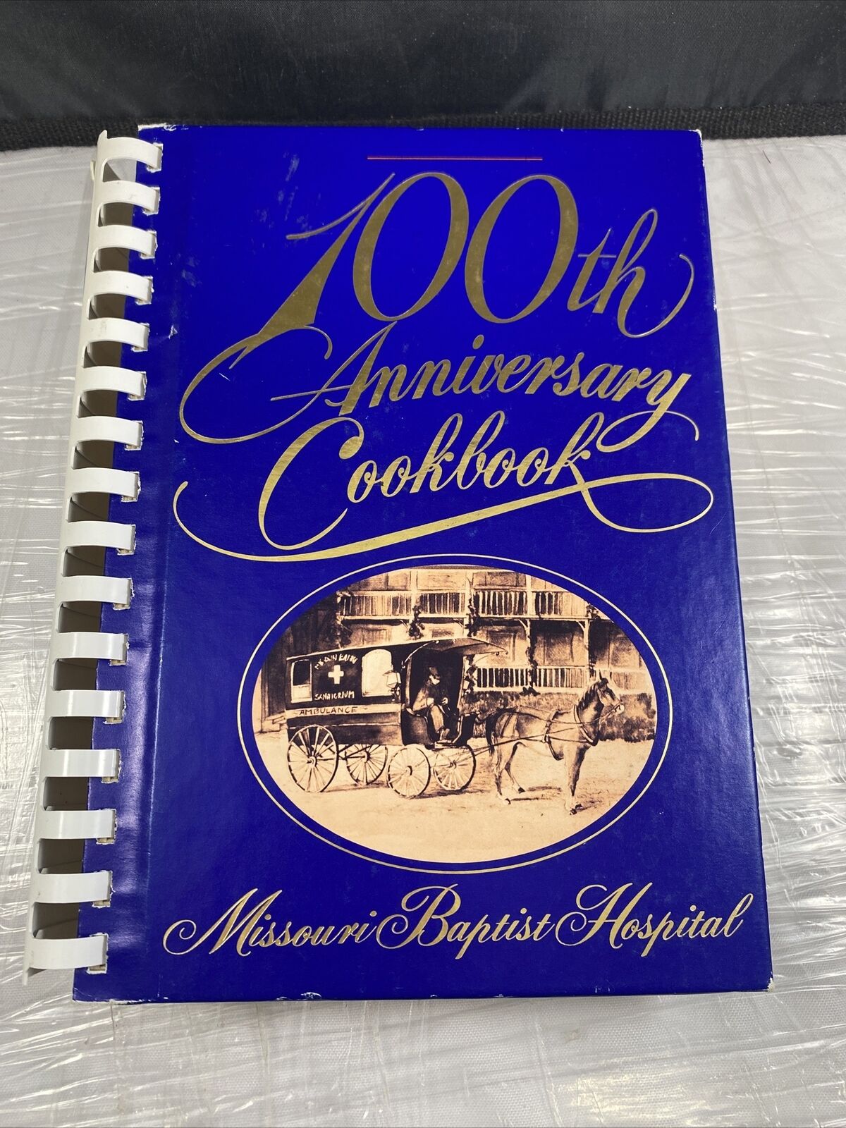 Missouri Baptist Hospital 100th Anniversary Cookbook HB Spiral 1st Printing 1983