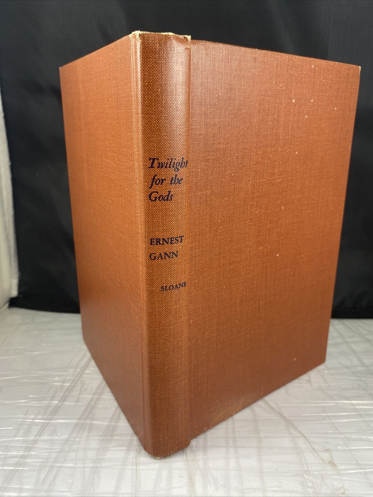 Twilight For The Gods Ernest Gann HC/DJ  Book Club Edition Vintage 1956