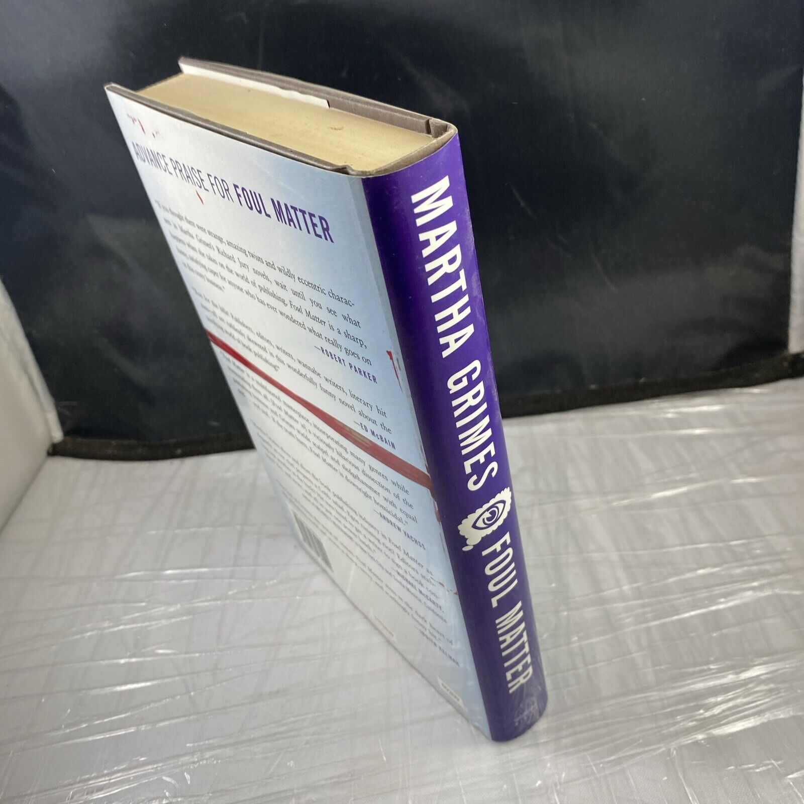 Foul Matter by Martha Grimes (2003, Hardcover) Viking Book Club Ed.
