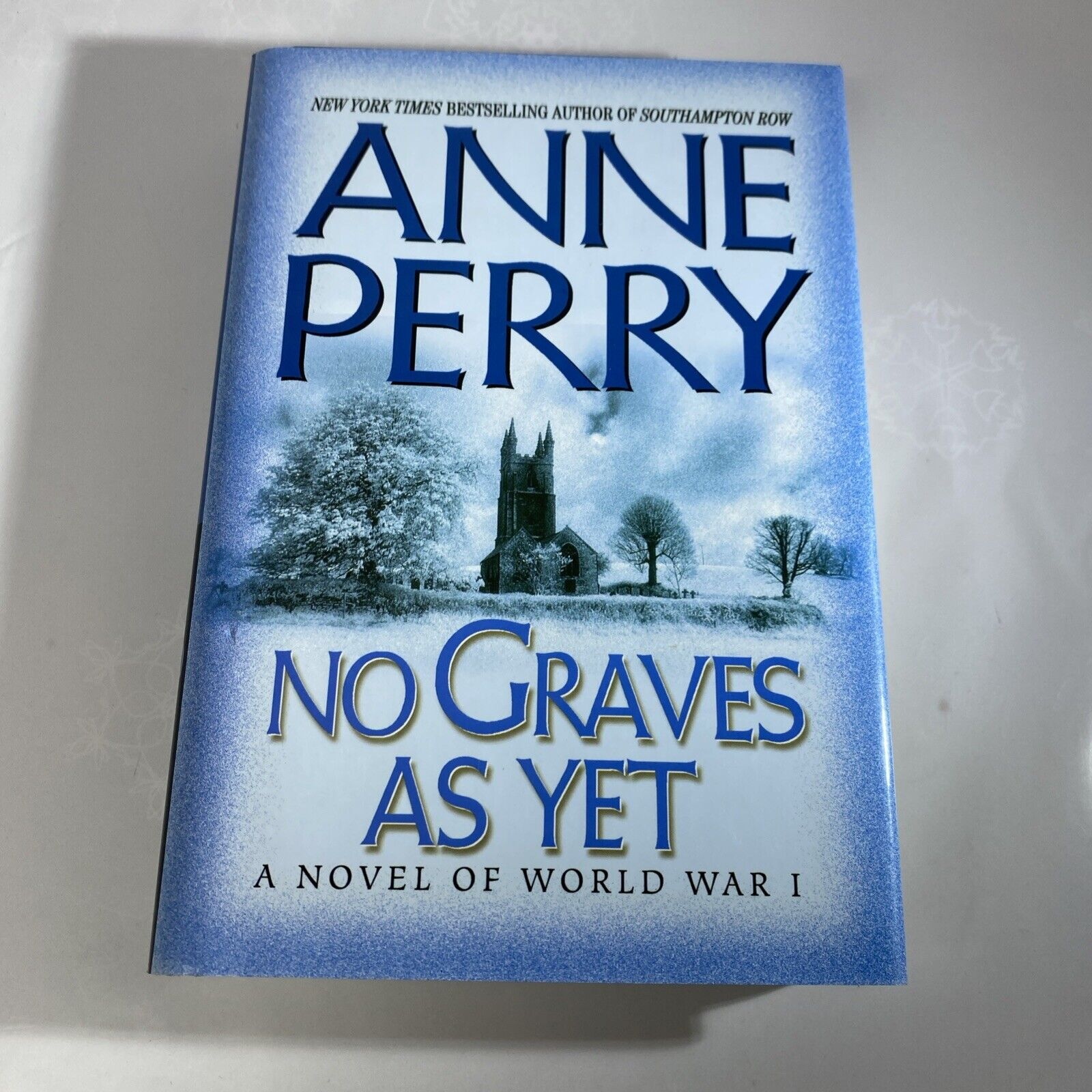 No Graves as Yet Hardcover Anne Perry Mystery Book Club Edition WW2 Fiction