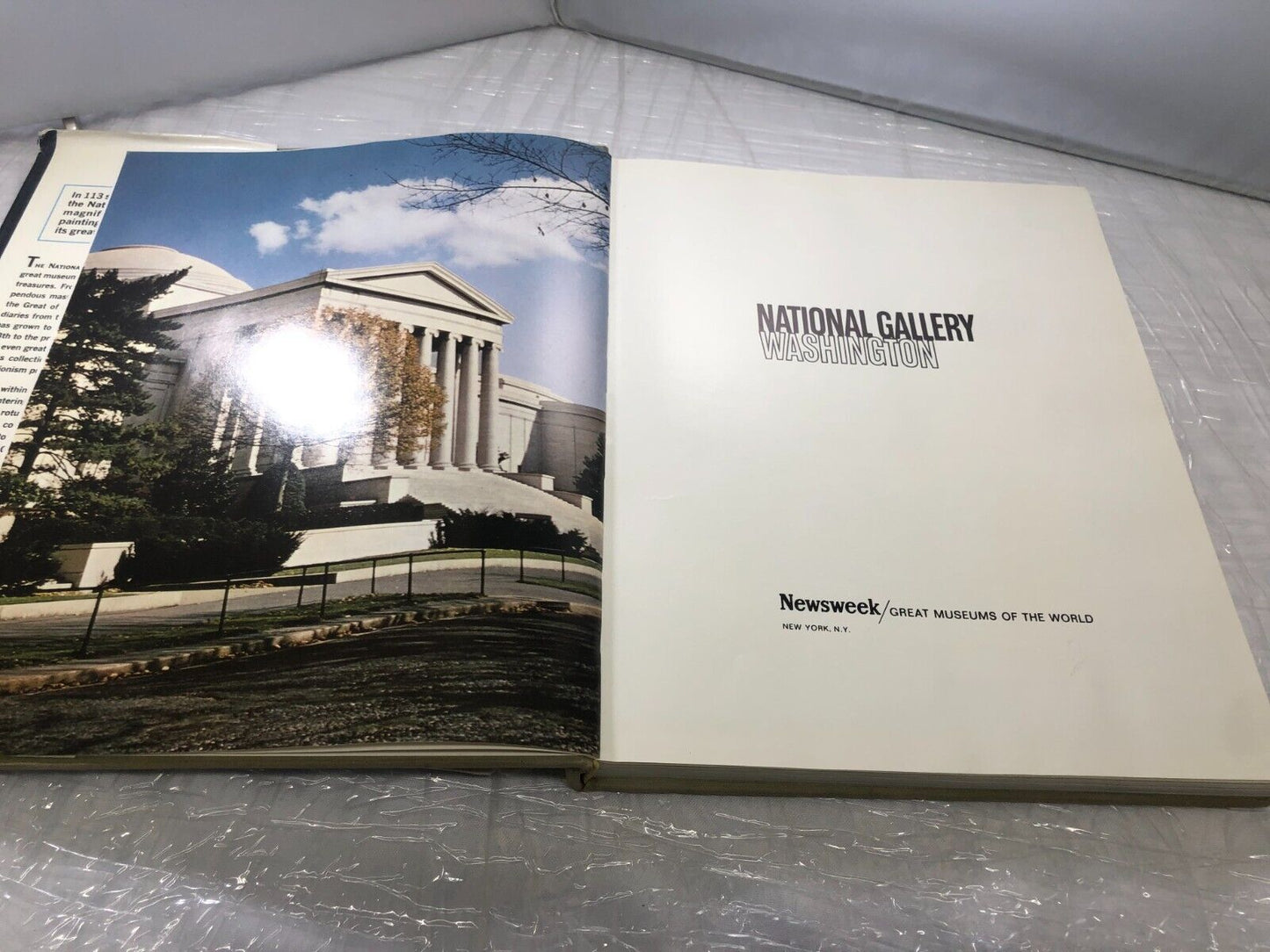 Newsweek National Gallery Washington D.C. Great ART Museums of the World 1968 HC