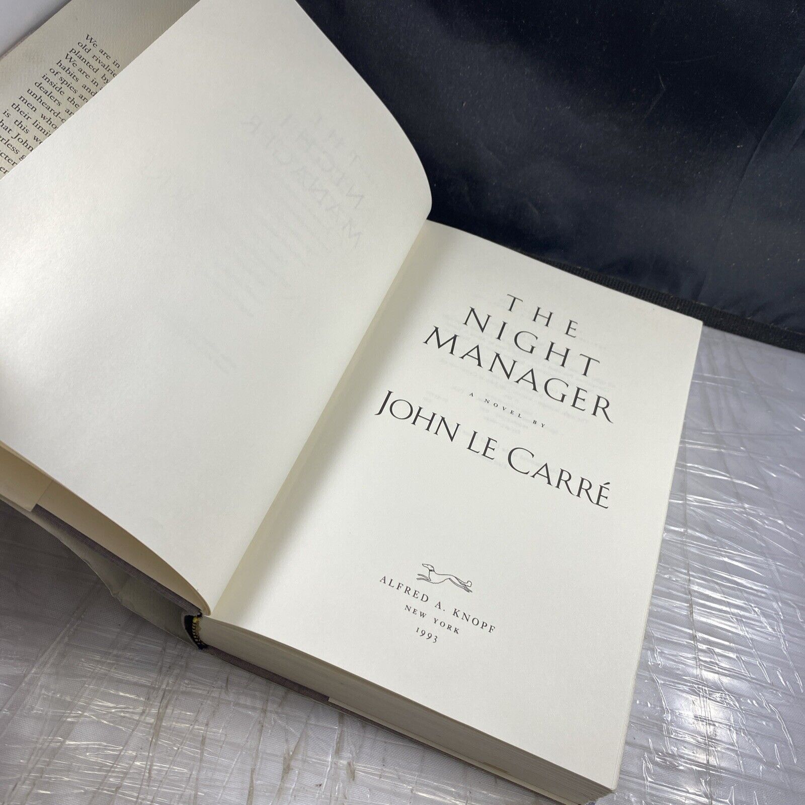 1st Edition THE NIGHT MANAGER by John Le Carre (1993)