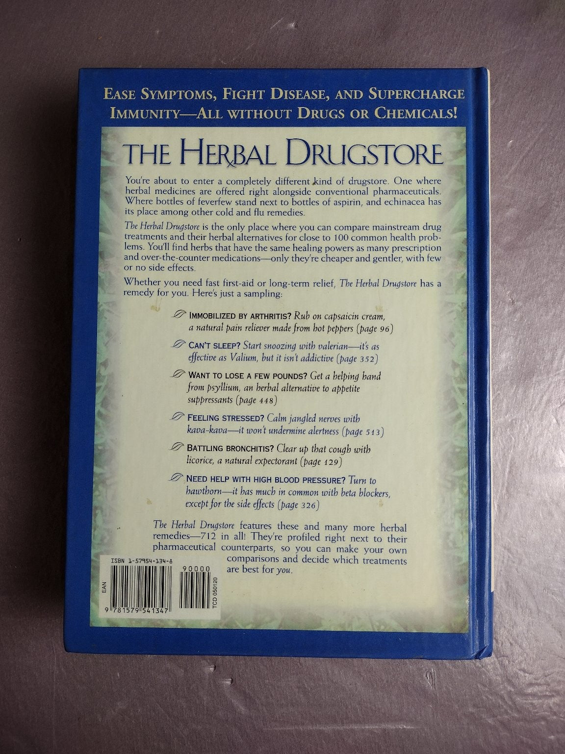 The Herbal Drugstore White Foster Natural Remedies Health Rodale