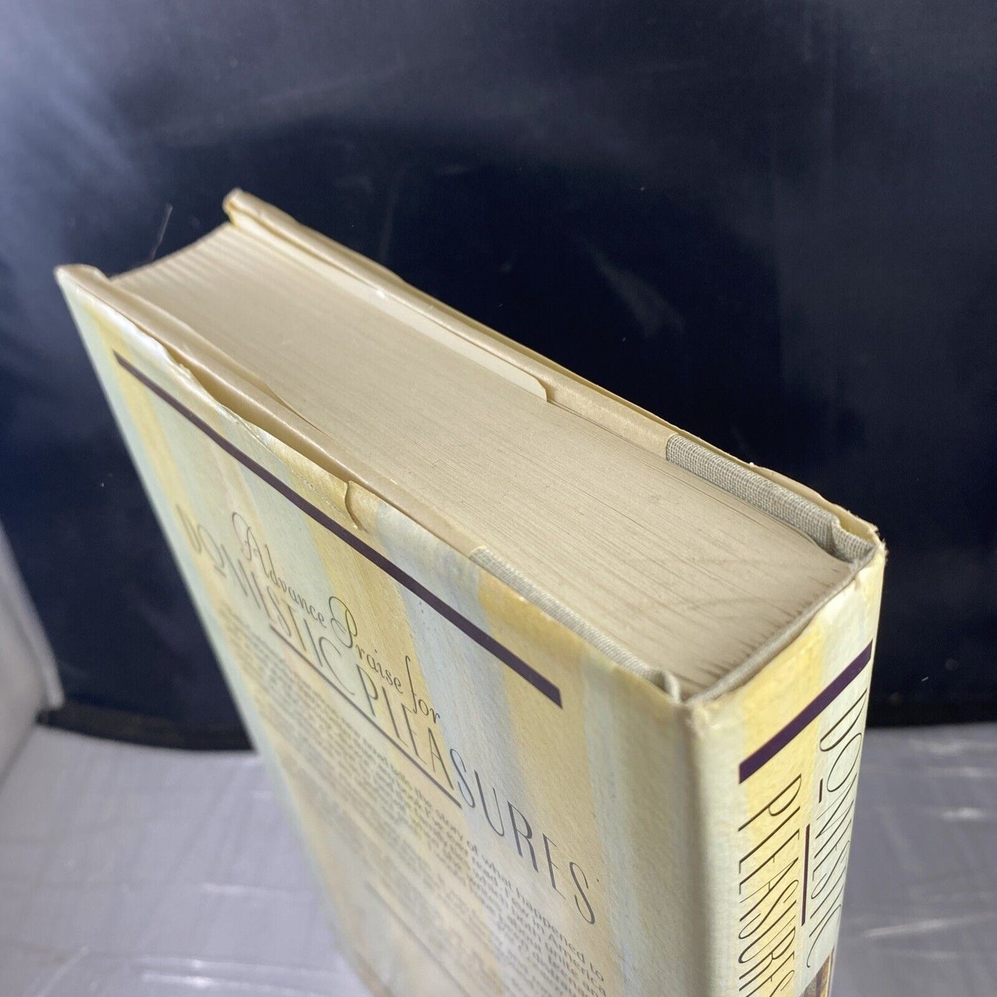 Domestic Pleasures - Beth Gutcheon (Vintage Hardcover Book, 1991)  First Edition