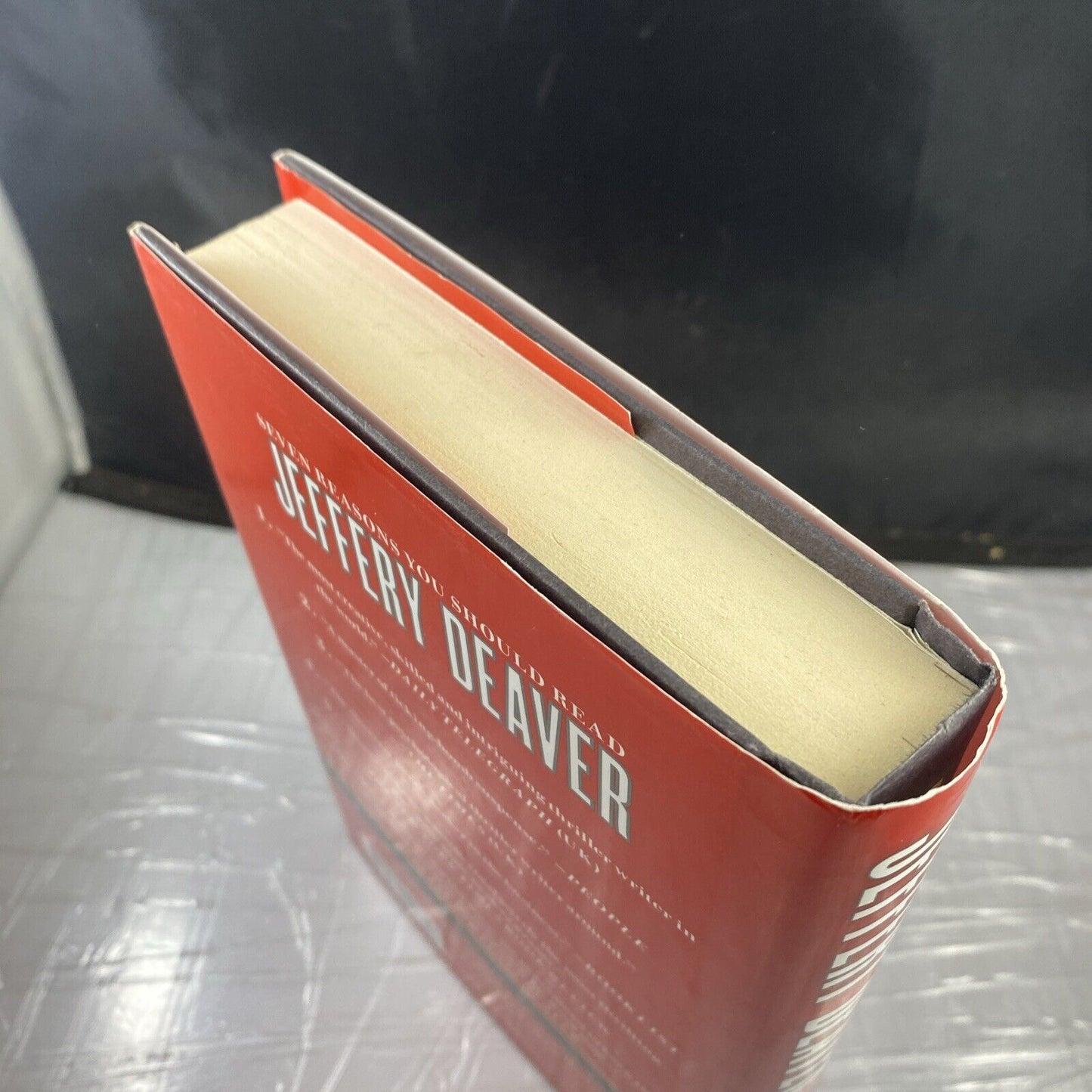 Edge by Jeffery Deaver (2010, Hardcover) Mystery Thriller Book Club Edition. VG!