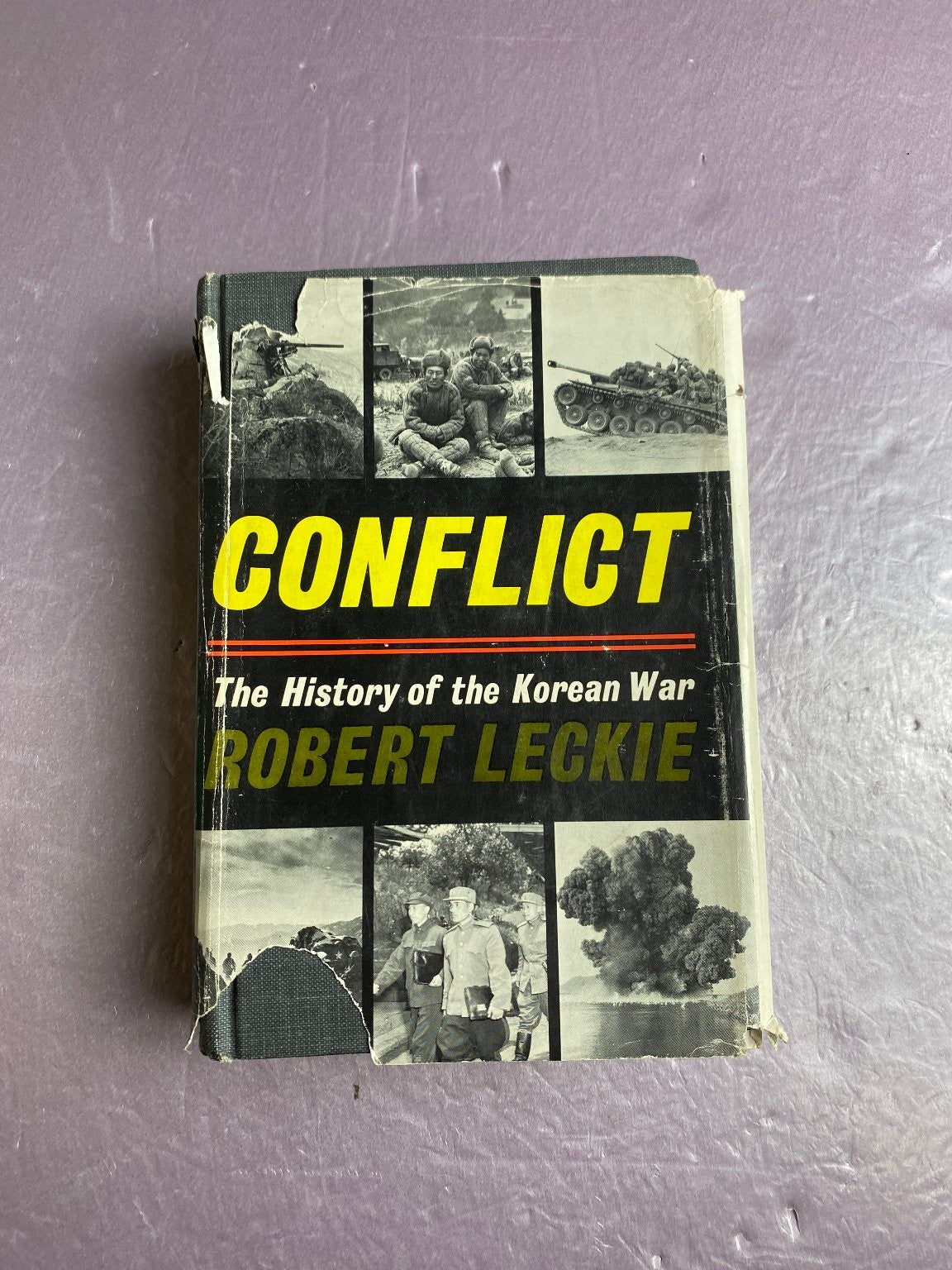 Conflict The History of the Korean War Robert Leckie 1962 First Edition Putnam
