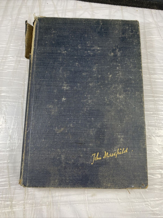 SO LONG TO LEARN-English Poet Memoir-JOHN MASEFIELD-Great RARE 1st Printing HC!