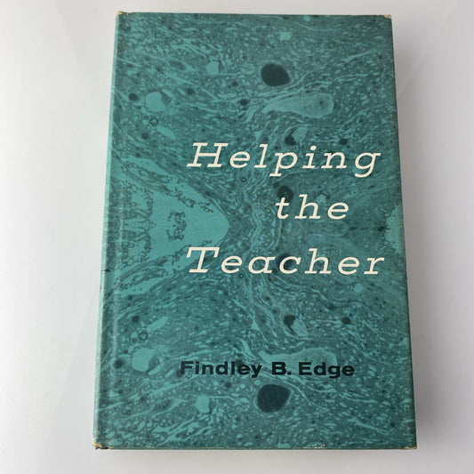 Helping The Teacher By Findley B. Edge - Hardcover See Pics “good” Vintage 60s