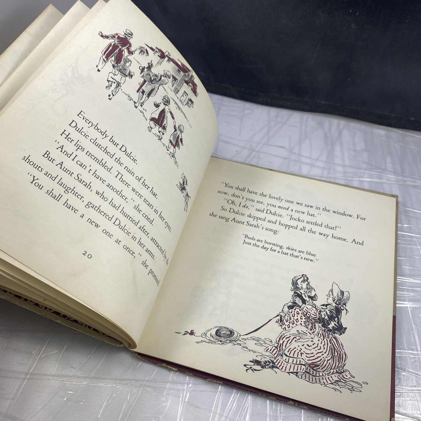 Dulcie and the Gypsies by Jack Bechdolt (hardcover) 1948 First Edition rare Kids