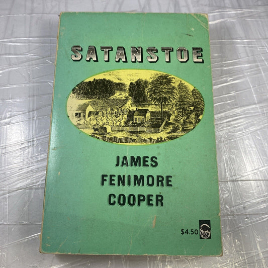 SATANSTOE - James Fenimore Cooper - Soft back - 1962 Vintage 60s Paperback