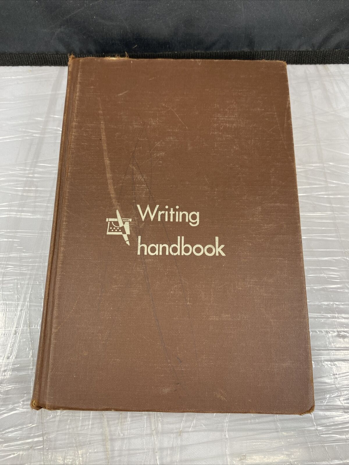 Writing Handbook - Michael Kammer (Hardcover) Vintage 50s English Textbook Clean