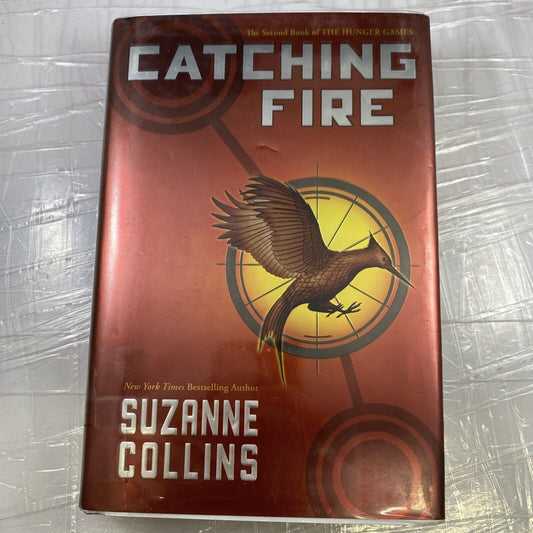 Catching Fire (The Hunger Games) - Hardcover By Collins, Suzanne GOOD Ex library