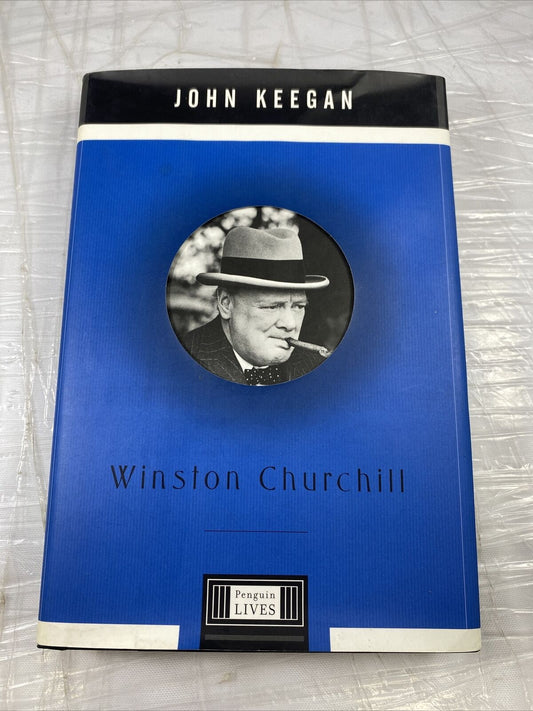 WINSTON CHURCHILL John Keegan Penguin Lives Hardcover Book 2002 History Good