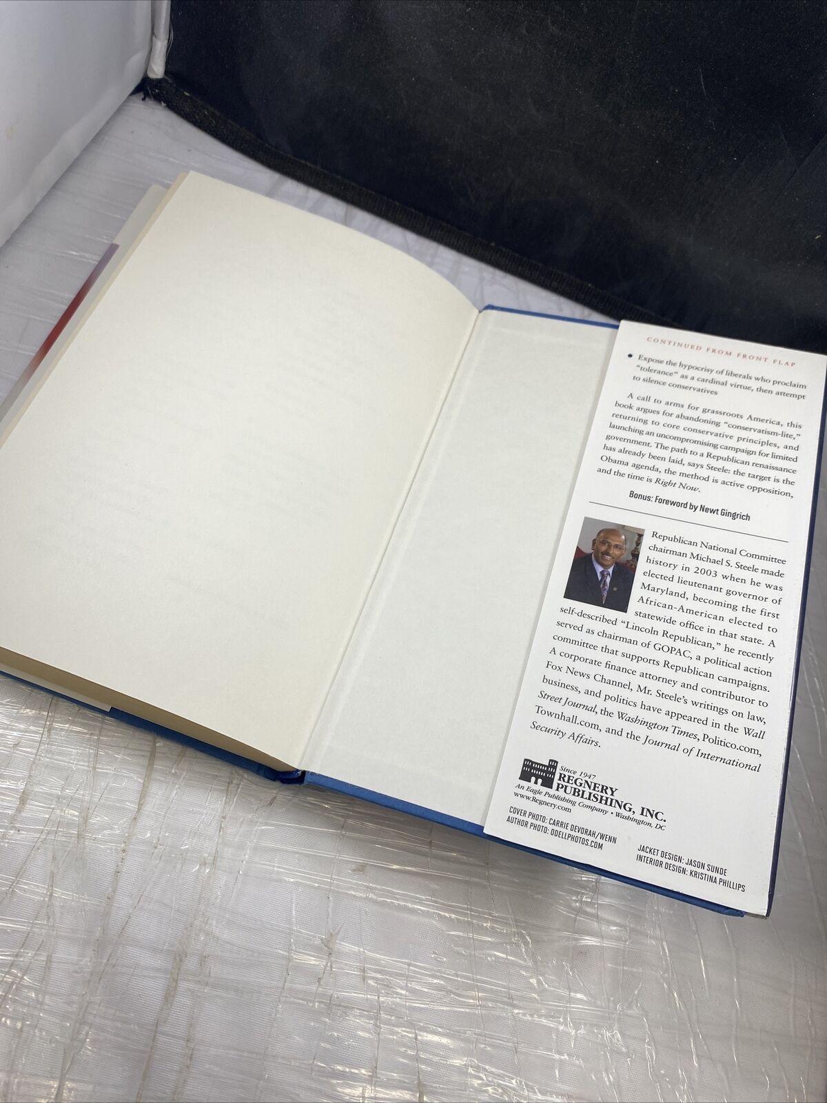 Right Now 12 Step Program Defeat Obama Agenda Michael Steele 2010 HC SIGNED