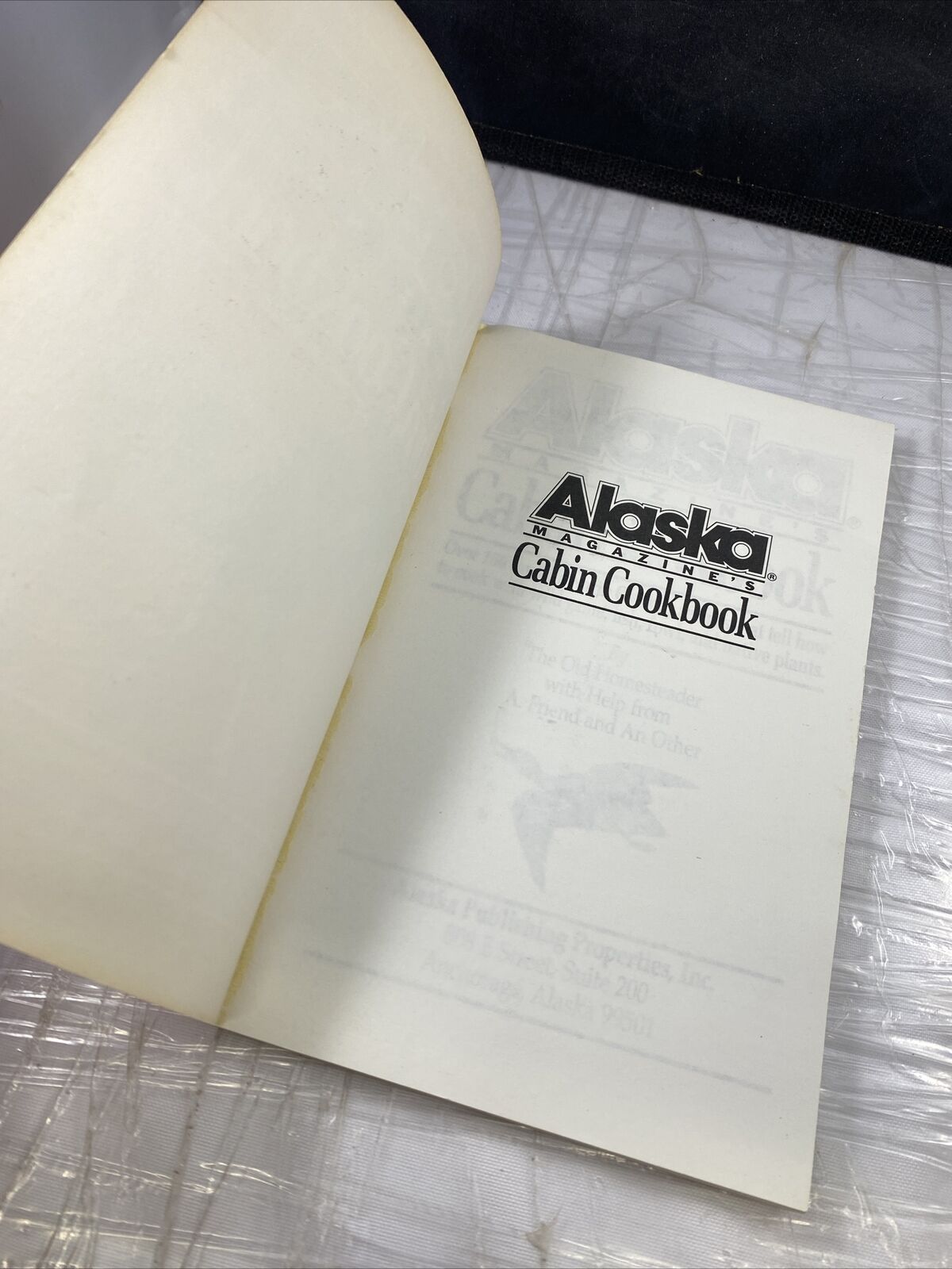 Alaska Magazine Cabin Cookbook Over 130 North Country recipes Wild Game Vintage