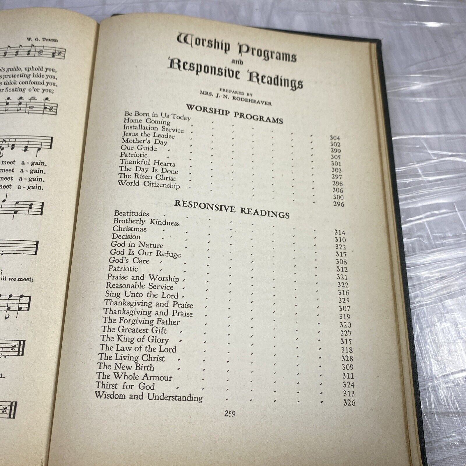 Vintage Triumphant Service Songs Hymnal Book 1934 by Rodeheaver Sunday School