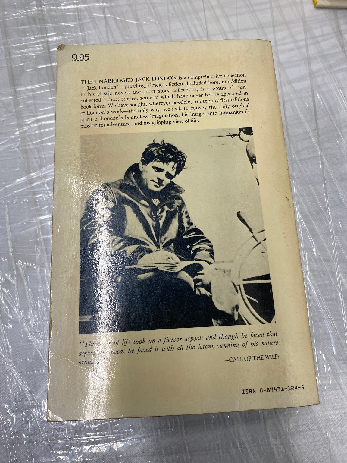 The Unabridged Jack London 1981 Running Press Illustrated Collection