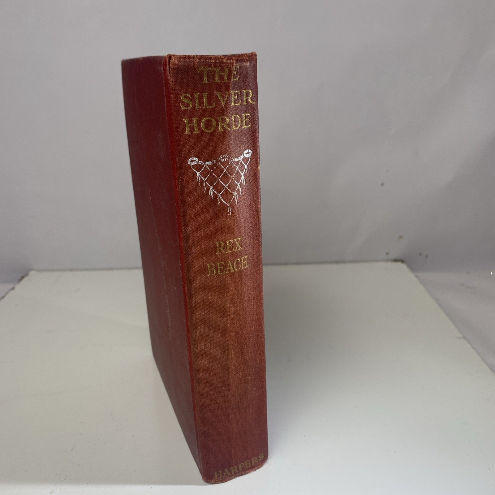 The Silver Horde by Rex Beach 1909 First Edition Illustrated  by Harvey T. Dunn