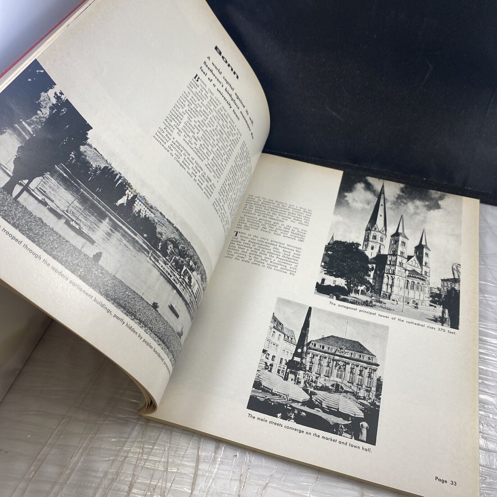 Cities Of Germany, A Stars And Stripes Publication Vintage 60s Travel Book Photo
