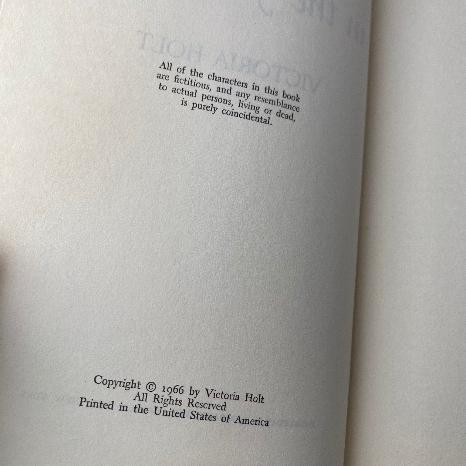Vintage Romance Menfreya in the Morning Victoria Holt 1966 first ed