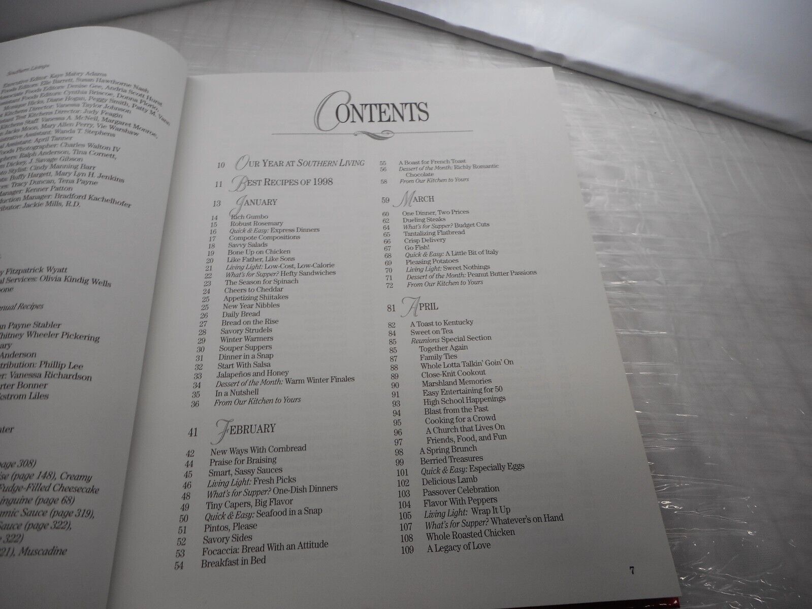 Southern Living 1998 Annual Recipes- 0848716973, hardcover, Southern Living,