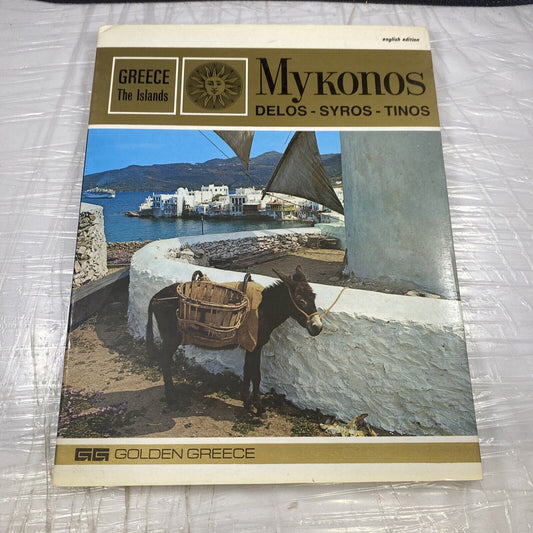 Golden Greece Greece The Islands Hydra Paperback Book English Travel Photography