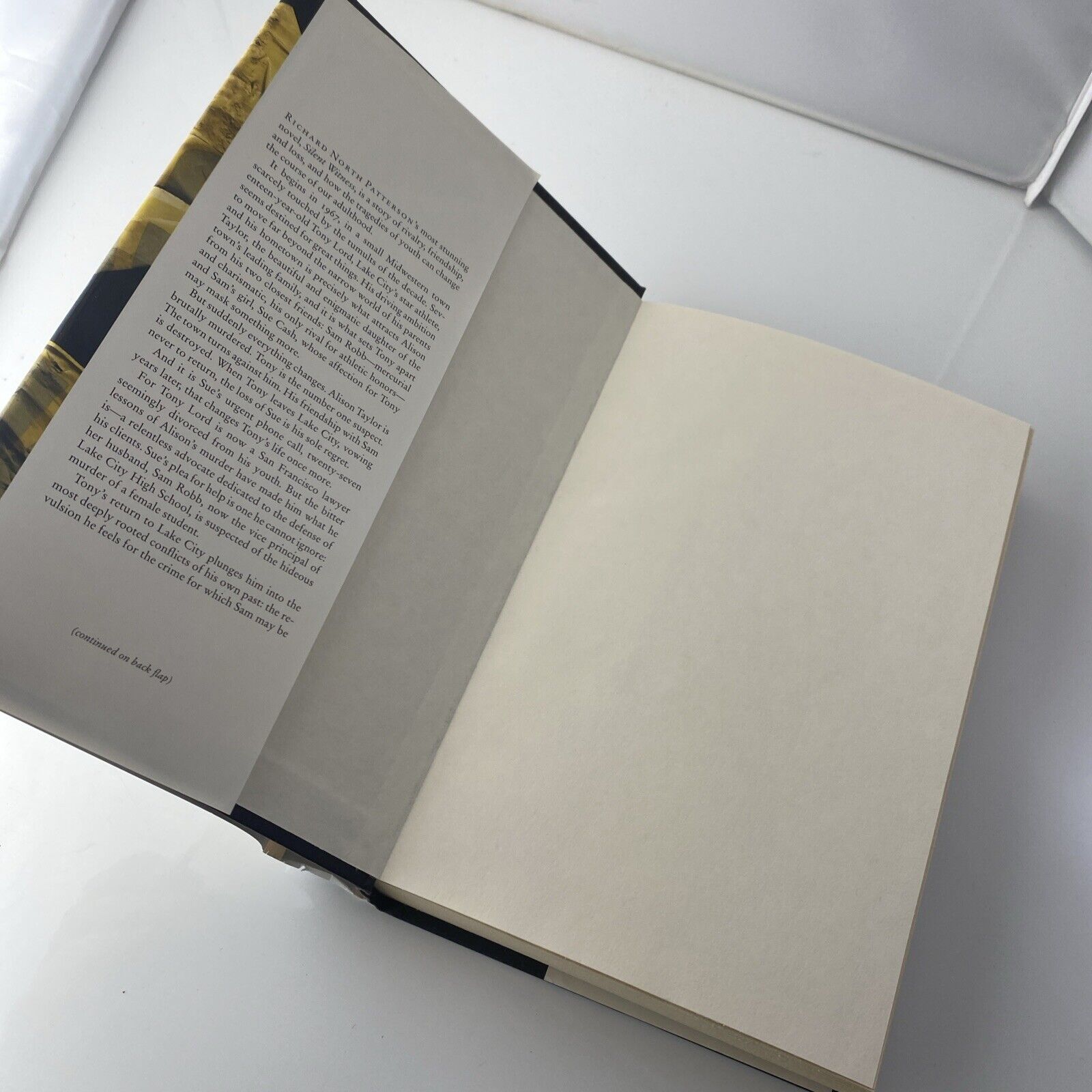 Silent Witness by Richard North Patterson Book Club Edition