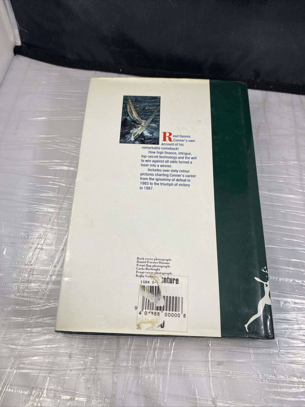 Comeback My Race for the America's Cup Dennis Conner Rare First UK Print Sailing