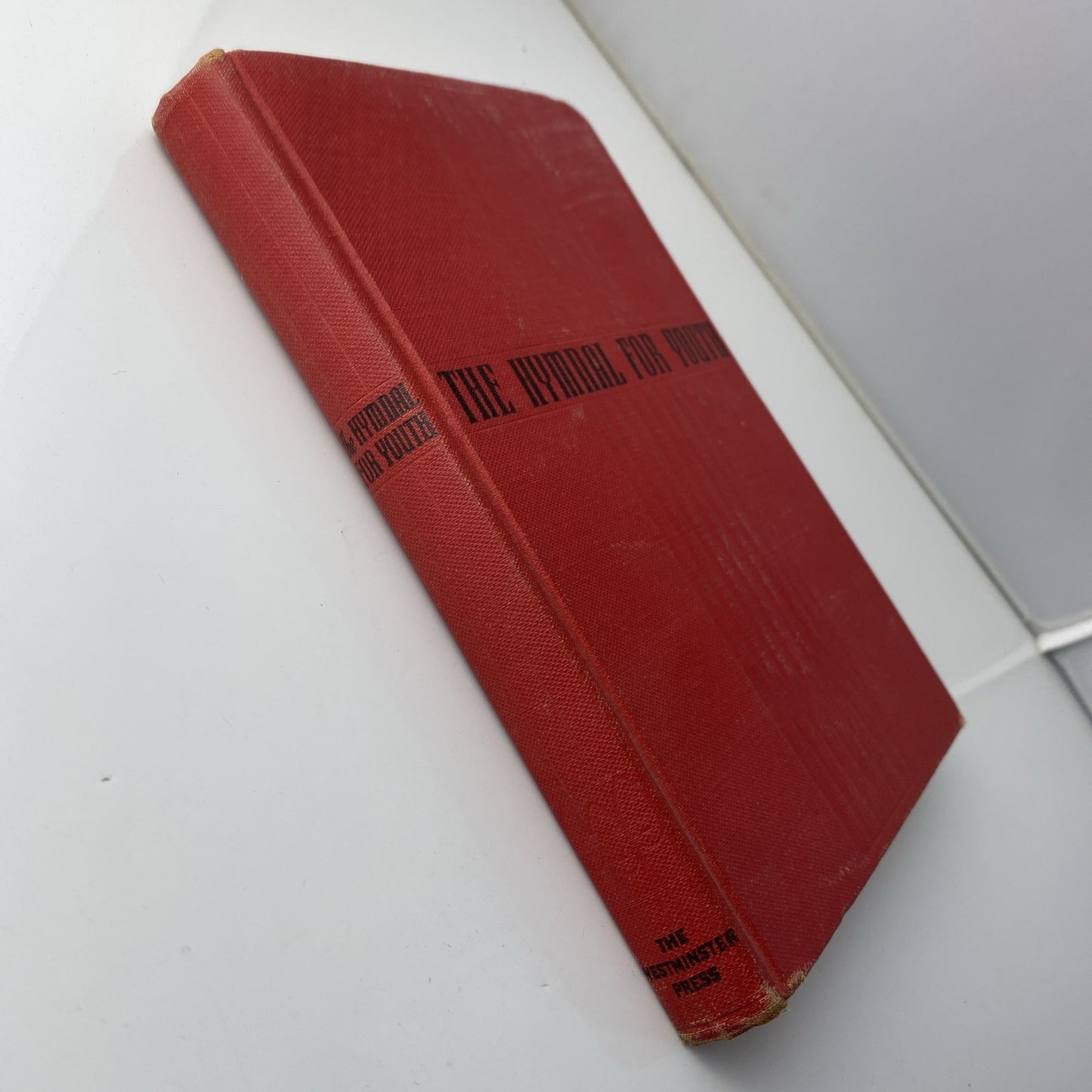 Vintage Red 50s 40s Christian Song 1941 The Hymnal, For Youth Westminster Press