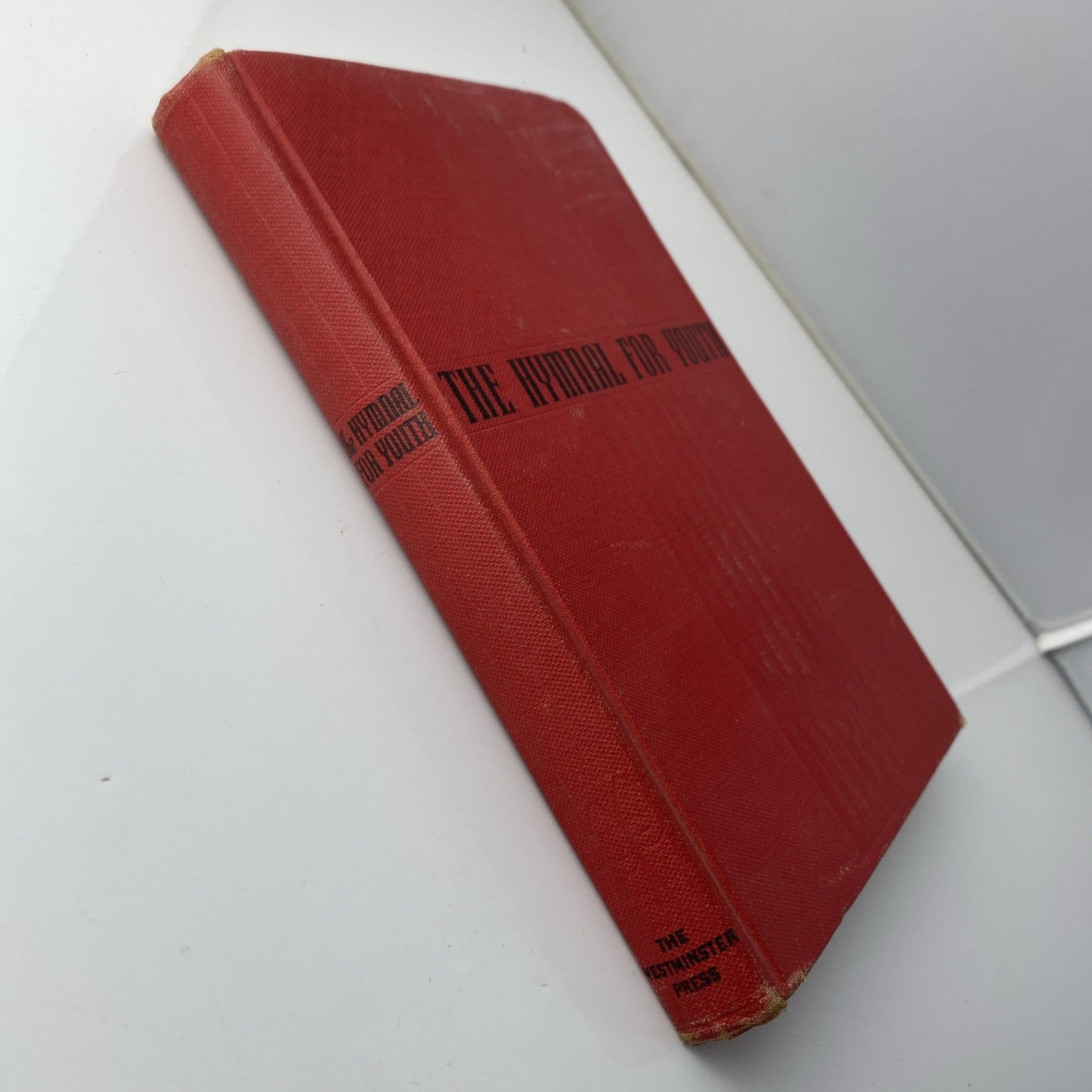Vintage Red 50s 40s Christian Song 1941 The Hymnal, For Youth Westminster Press