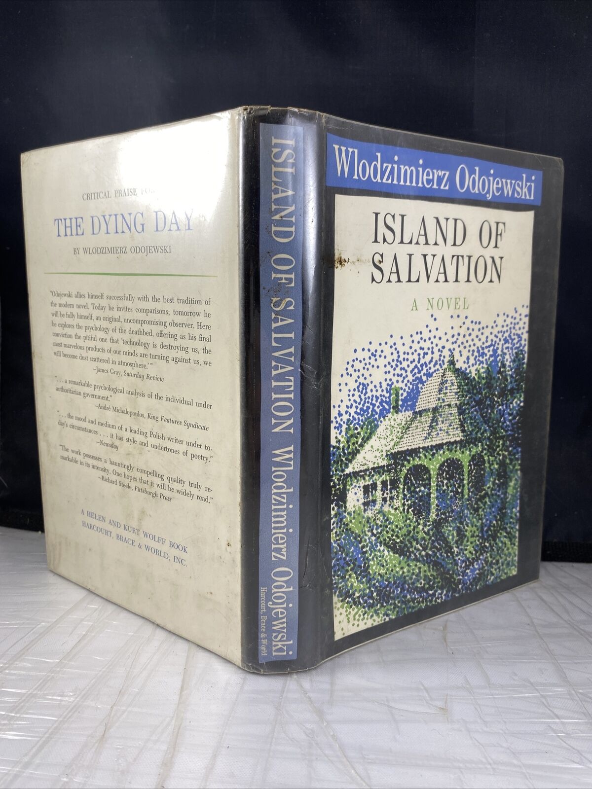 Wlodzimierz Odojewski  ISLAND OF SALVATION  FIRST EDITION Vintage 60s Rare Novel