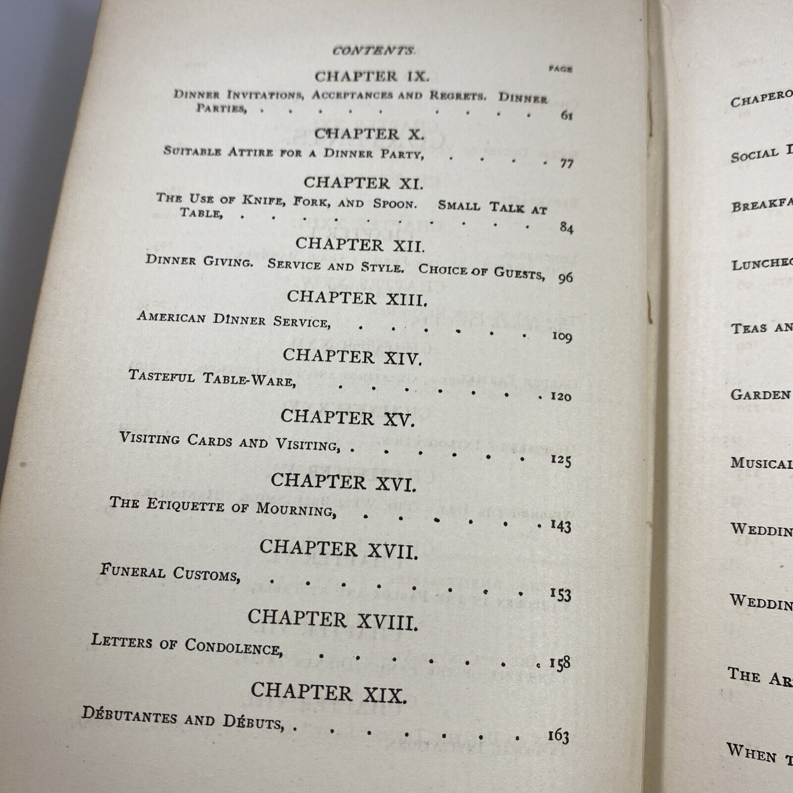 Metropolitan Culture Series Good Manners 2nd. Edition 1889 Good Antique Lit.