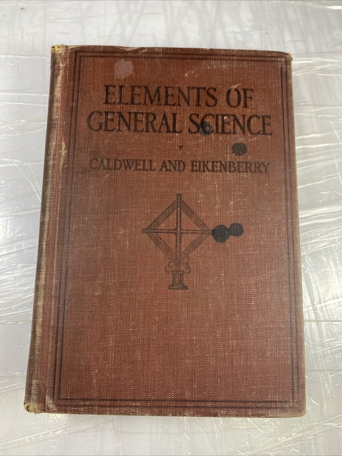 Elements Of General Science by Caldwell & Eikenberry Antique Text Book American