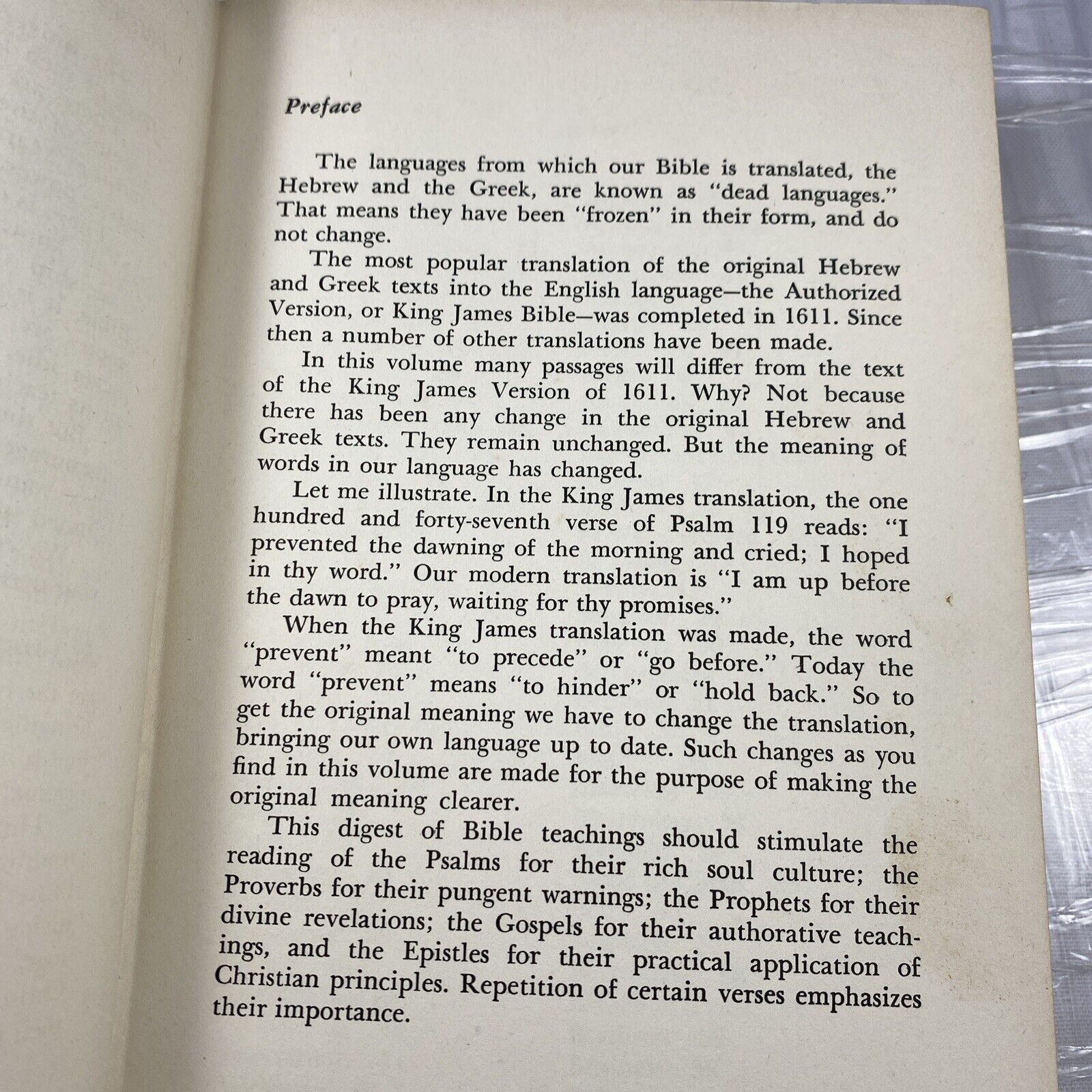 SIGNED What Does The Bible Say? Dr. F. I. Johnson 1st Ed Vantage HCDJ Religious