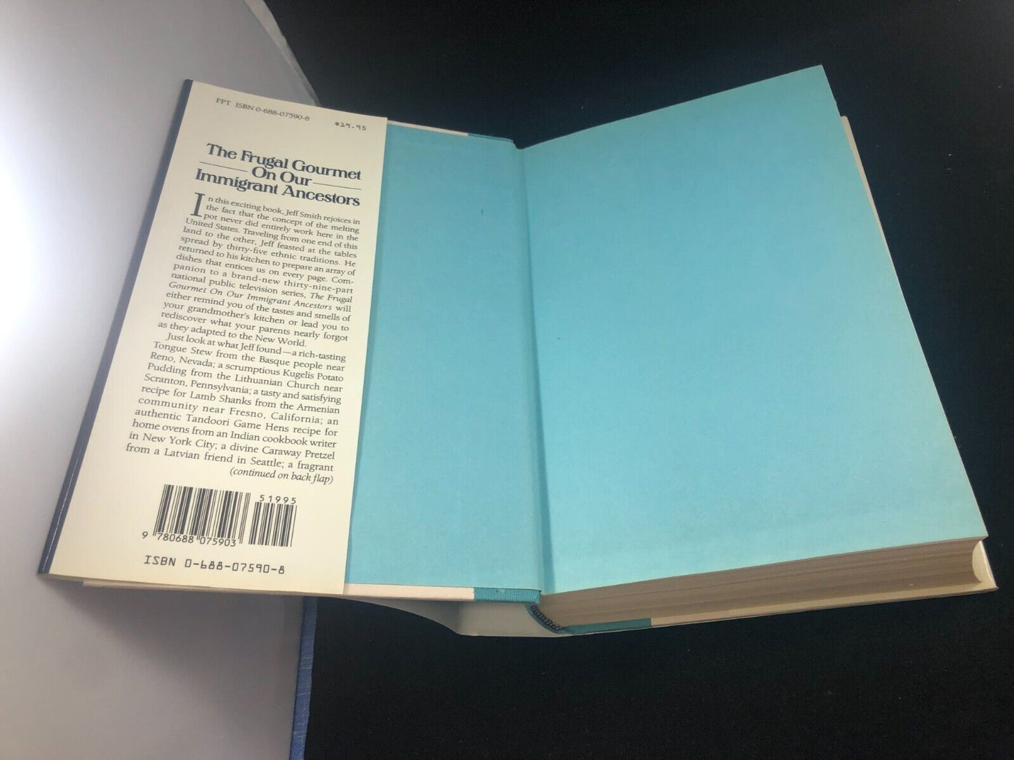 The Frugal Gourmet On Our Immigrant Ancestors by Jeff Smith 1990