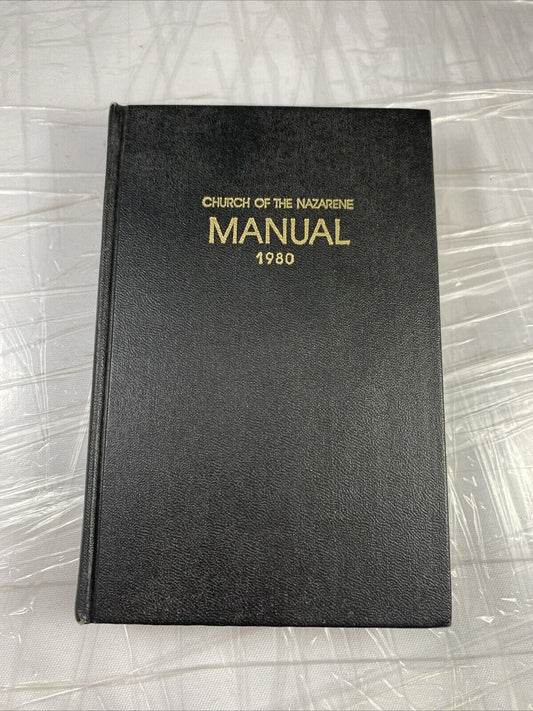 Church of the Nazarene Manual 1980 Ritual Christian Guidebook Kansas City Print