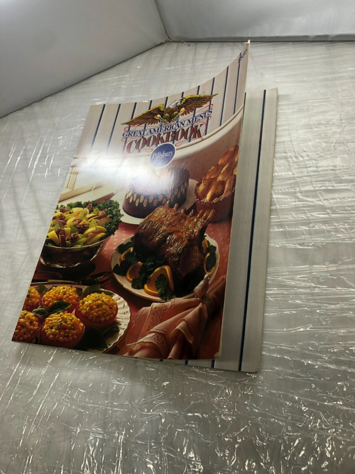 Vintage 1984 Pillsbury brand Great American Menus Cookbook recipe book Paperback